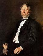 Wilhelm Leibl Portrat des Johann Heinrich Pallenberg Sweden oil painting artist